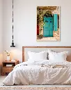 Porte_Bleu_Agenais_poster_cadre_5_chambre_scandinave_moderne.webp