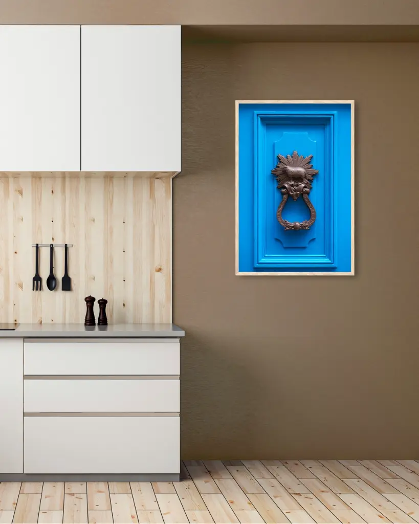 Porte_Bleu_Mouton_poster_cadre_4_cuisine_moderne.webp