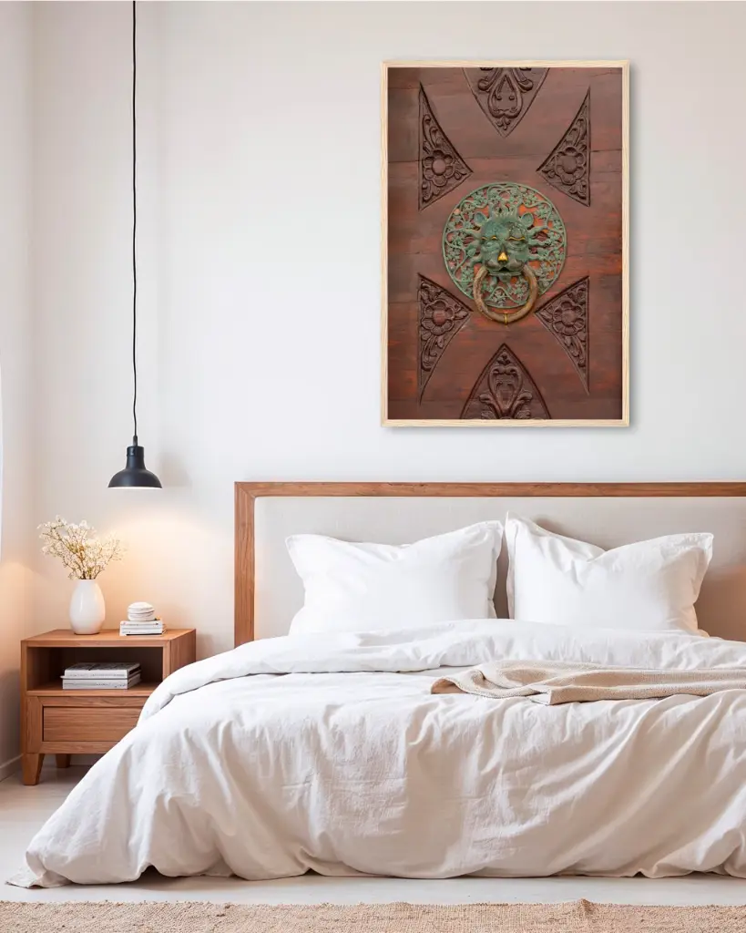 Porte_Détail_Dubrovnik_poster_cadre_5_chambre_scandinave_moderne.webp