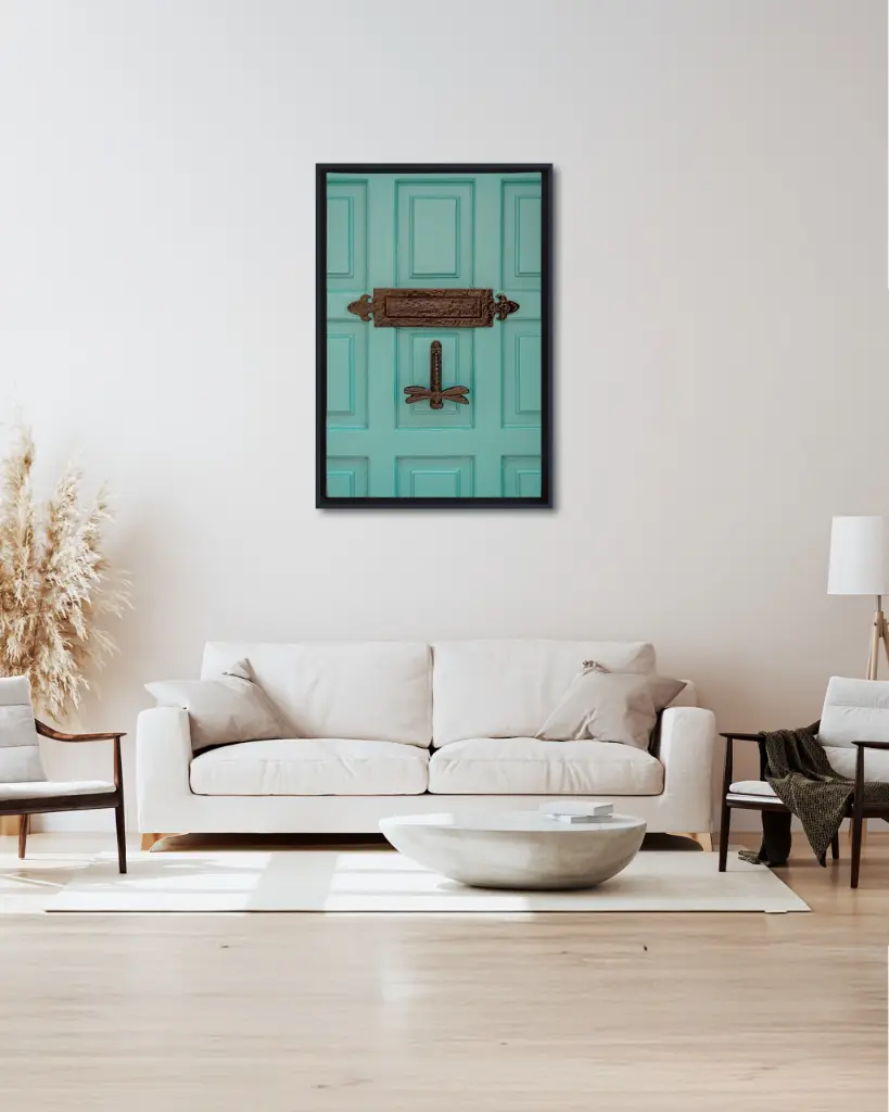 Porte_Libellule_toile_cadre_6_salon_beige_tissus_moderne.webp