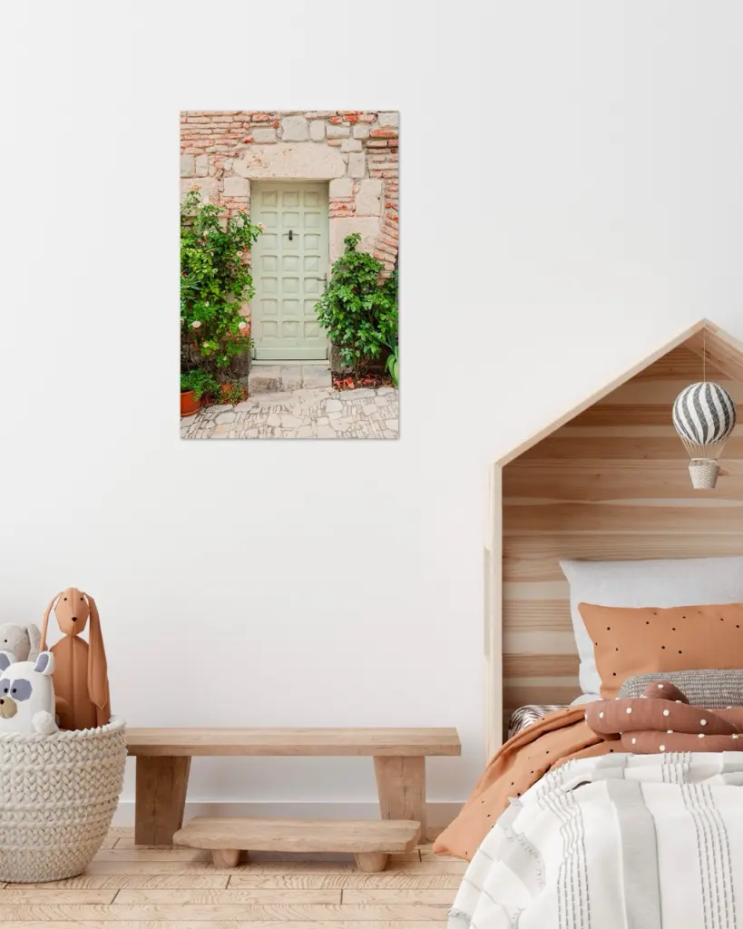 Porte_Penne d'Agenais_poster_chambre_enfant_scandinave_moderne.webp
