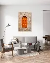 Porte_St Galmier_poster_cadre_6_salon_gris_tissus_moderne.webp