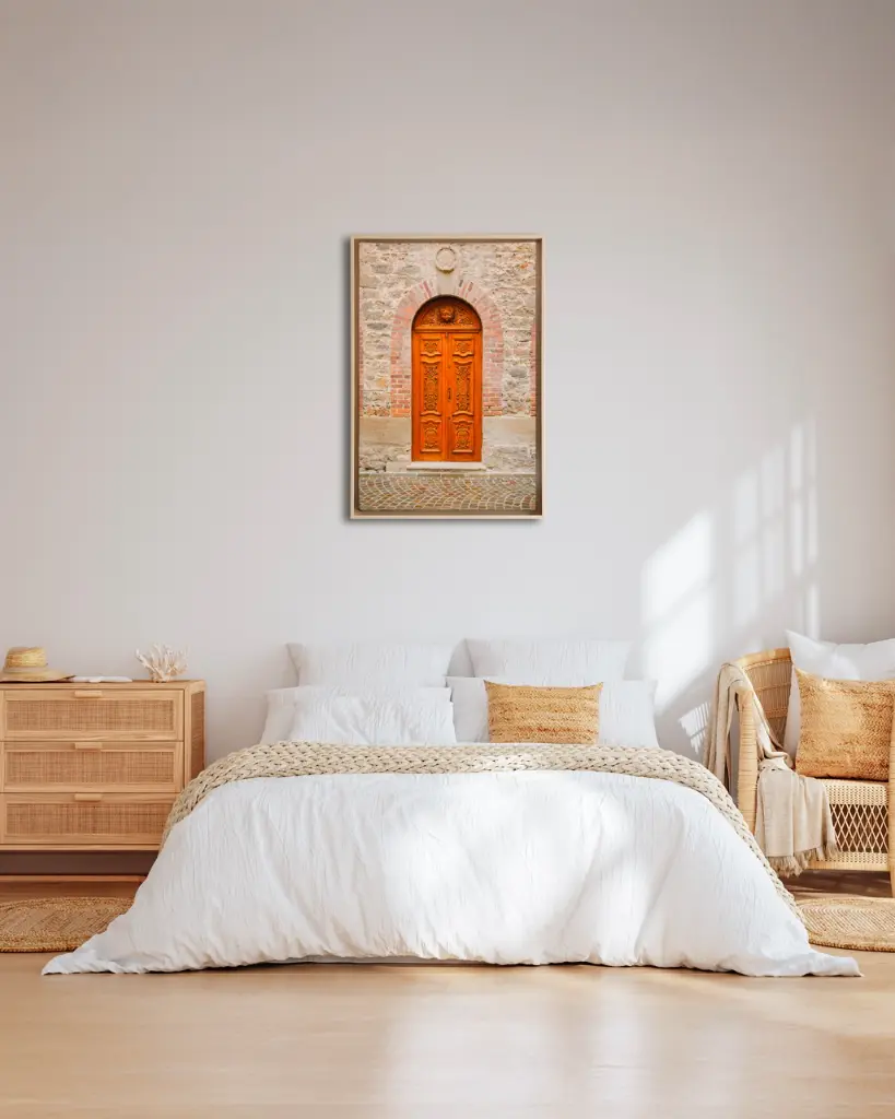 Porte_St Galmier_toile_cadre_5_chambre_osier.webp