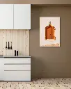 Porte_Tiny Door_Marron_poster_cadre_4_cuisine_moderne.webp