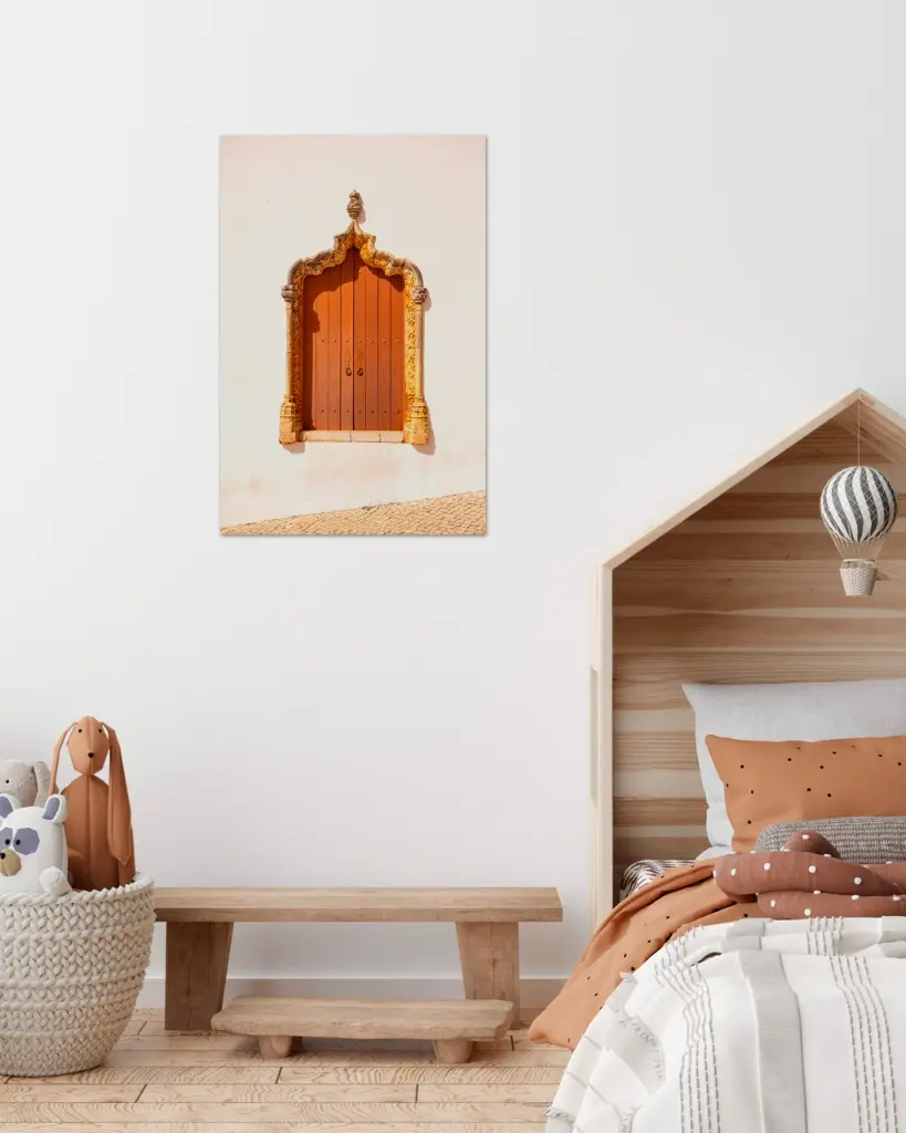 Porte_Tiny Door_Marron_fine art_5_chambre_enfant_scandinave_moderne.webp