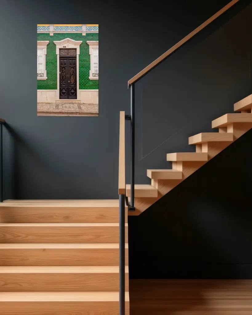 Porte_Verte_Art+Nouveau_aluminium_5_escalier_bois_moderne.webp