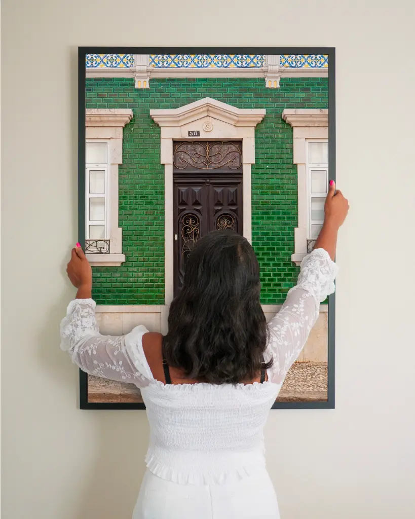 Porte_Verte_Art+Nouveau_poster_cadre_3_femme_mur.webp
