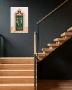 Porte_Verte_Estoi_aluminium_5_escalier_bois_moderne.webp