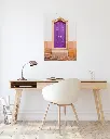 Porte_violet_fine art_6_bureau_scandinave_moderne.webp