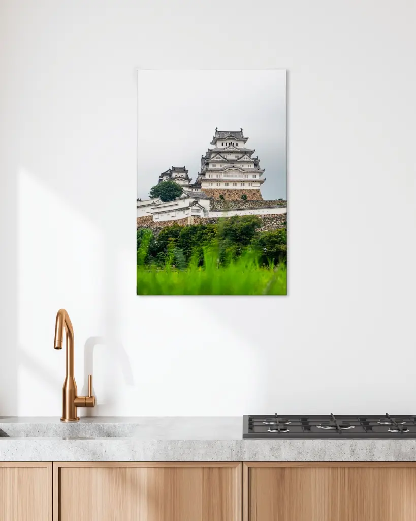 Château_Himeji_toile_simple_5_cuisine_scandinave_moderne.webp