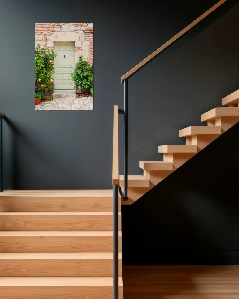 Porte_Penne d'Agenais_aluminium_escalier_bois_moderne.webp