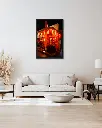 Restaurant_Retro_toile_cadre_6_salon_beige_tissus_moderne.webp