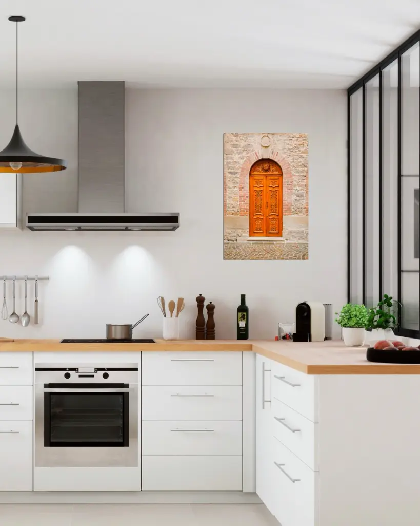 Porte_St Galmier_aluminium_encadre_cuisine_moderne_industriel.webp