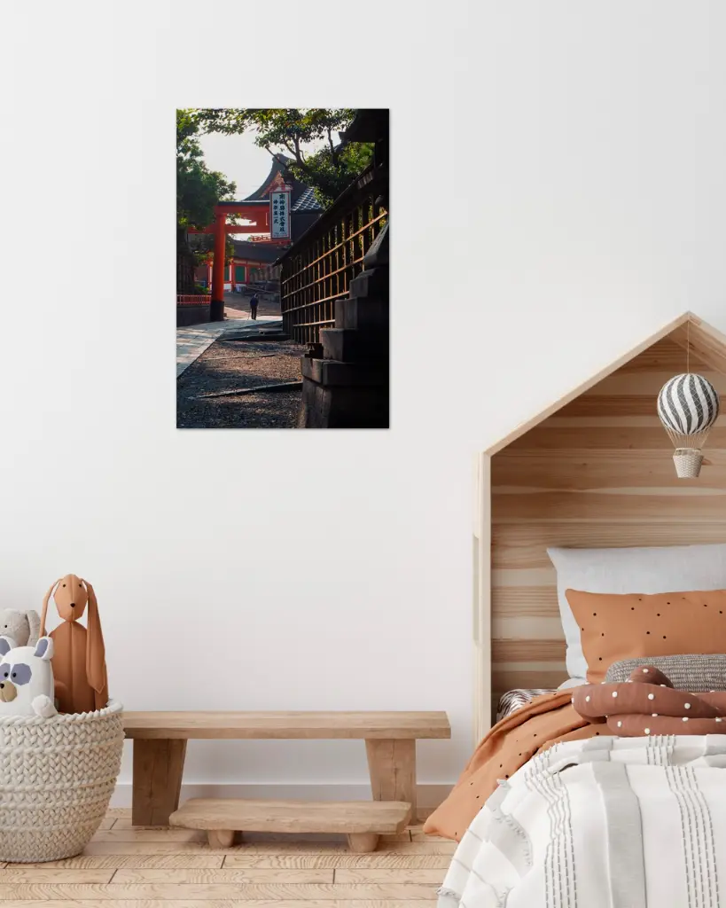 Temple_Inari_Kyoto_Papi_fine art_5_chambre_enfant_scandinave_moderne.webp