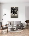 Temple_Torii_Kochi_poster_cadre_6_salon_gris_tissus_moderne.webp