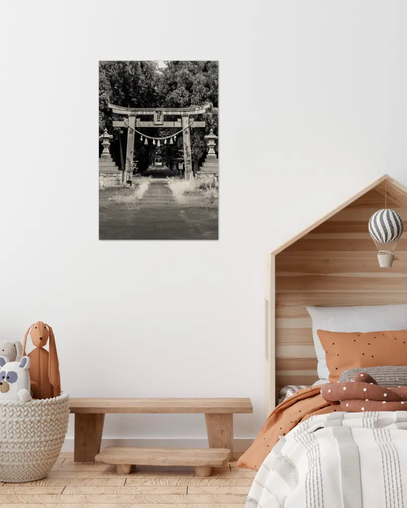 Temple_Torii_Kochi_fine art_5_chambre_enfant_scandinave_moderne.webp