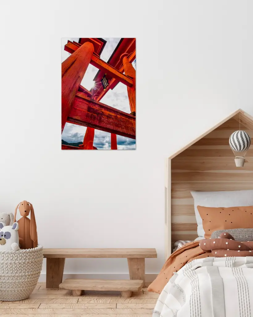 Torii_Miyajima_contre-jour_fine art_5_chambre_enfant_scandinave_moderne.webp