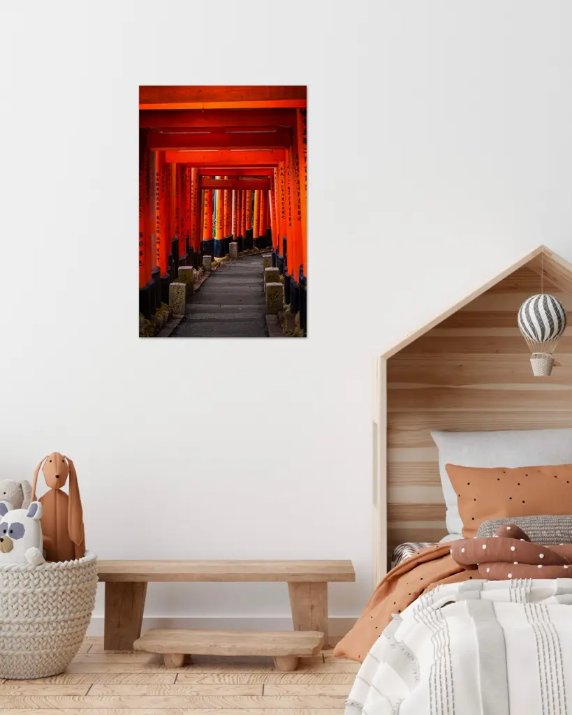 Torii_Temple_Inari_fine art_5_chambre_enfant_scandinave_moderne.webp