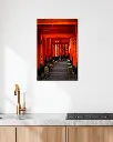 Torii_Temple_Inari_toile_simple_5_cuisine_scandinave_moderne.webp