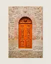 Porte ancienne Française - Aluminium (20x30 cm - 8x12″).webp