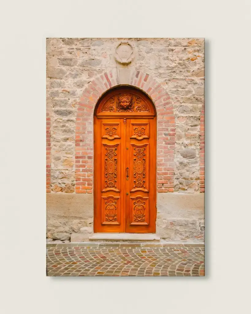 Porte ancienne Française  - Toile (20x30 cm - 8x12″, Slim).webp