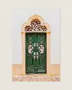Porte verte au Portugal - Tirage d'art (21x29.7 cm - 8x12_).webp