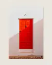 Porte rouge du Portugal - Tirage d'art (21x29.7 cm - 8x12_).webp