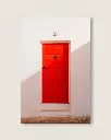 Porte rouge du Portugal  - Toile (20x30 cm - 8x12″, Slim).webp