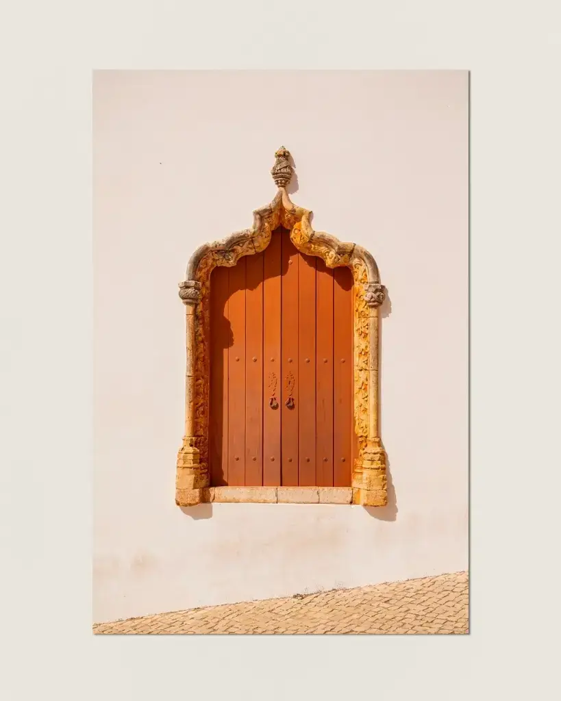 Petite porte du Portugal - Aluminium (20x30 cm - 8x12″).webp