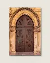Porte médiévale – Dubrovnik, Croatie - Toile (20x30 cm - 8x12″, Slim).webp