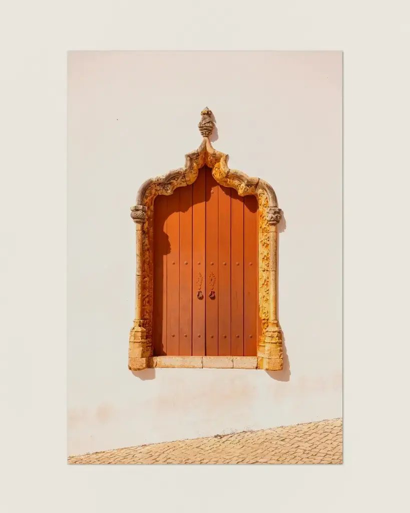 Petite porte du Portugal - Tirage d'art (21x29.7 cm - 8x12_).webp
