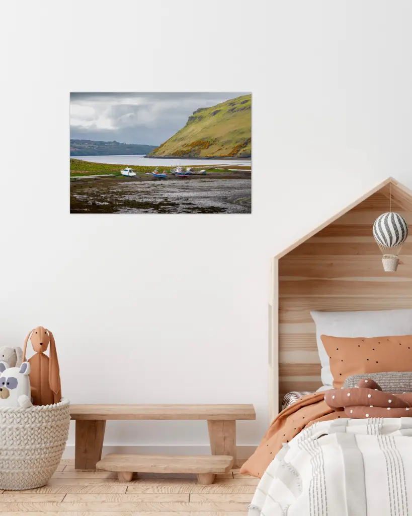 Skye_bateau_montagne_scotland_fine art_4_chambre_enfant_scandinave_moderne.webp