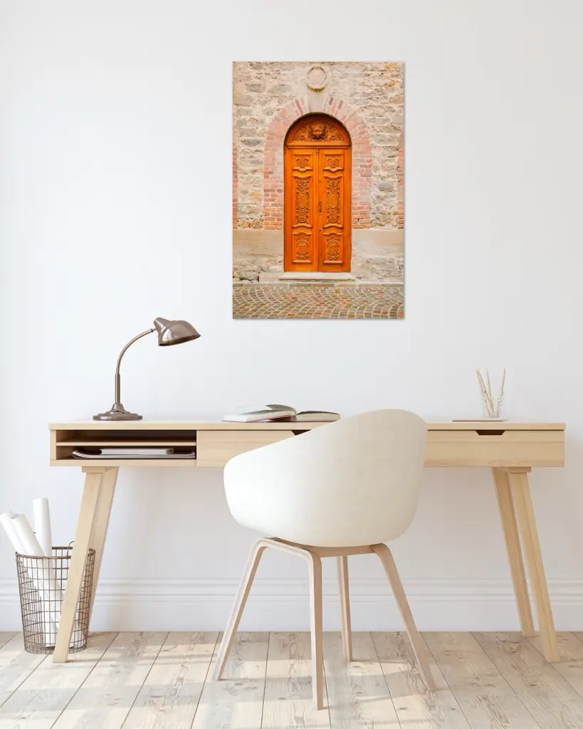 Porte_St Galmier_poster_bureau_scandinave_moderne.webp