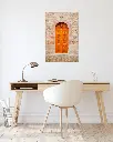 Porte_St Galmier_poster_bureau_scandinave_moderne.webp