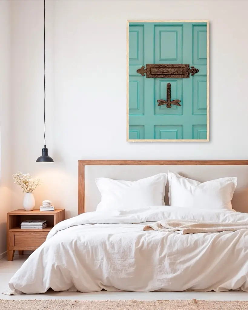 Porte_Libellule_poster_encadre_chambre_scandinave_moderne.webp