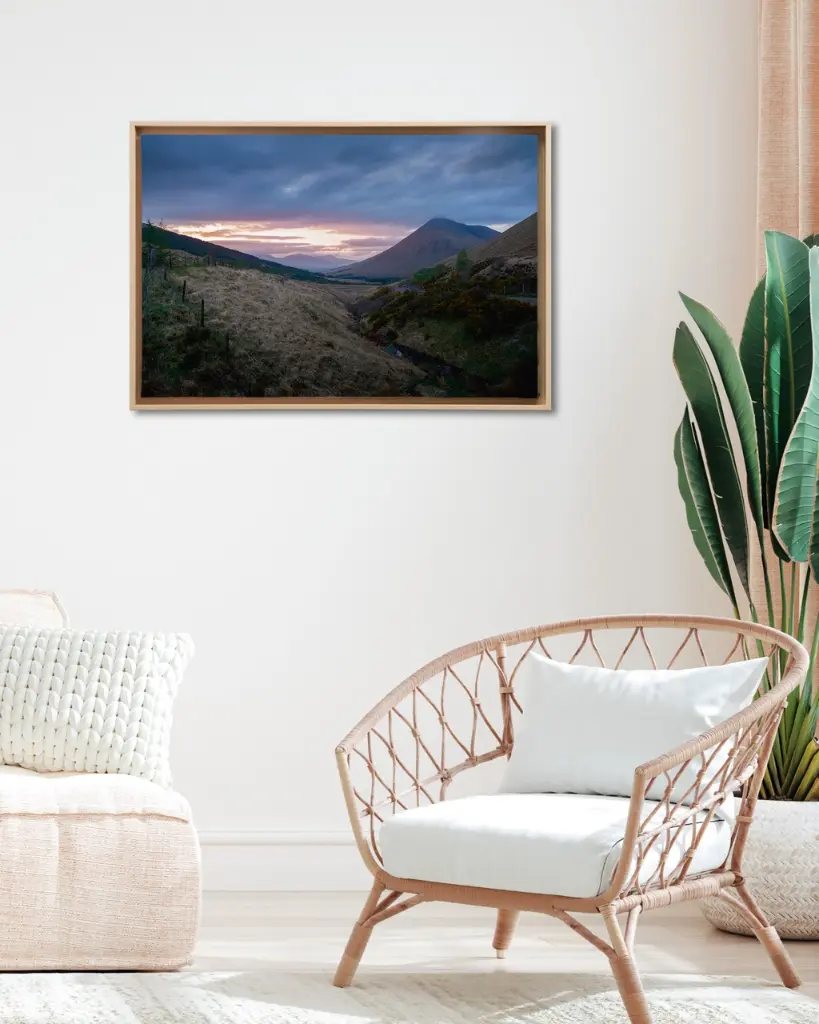 Loch_lomond_scotland_soir_toile_cadre_3_salon_osier.webp