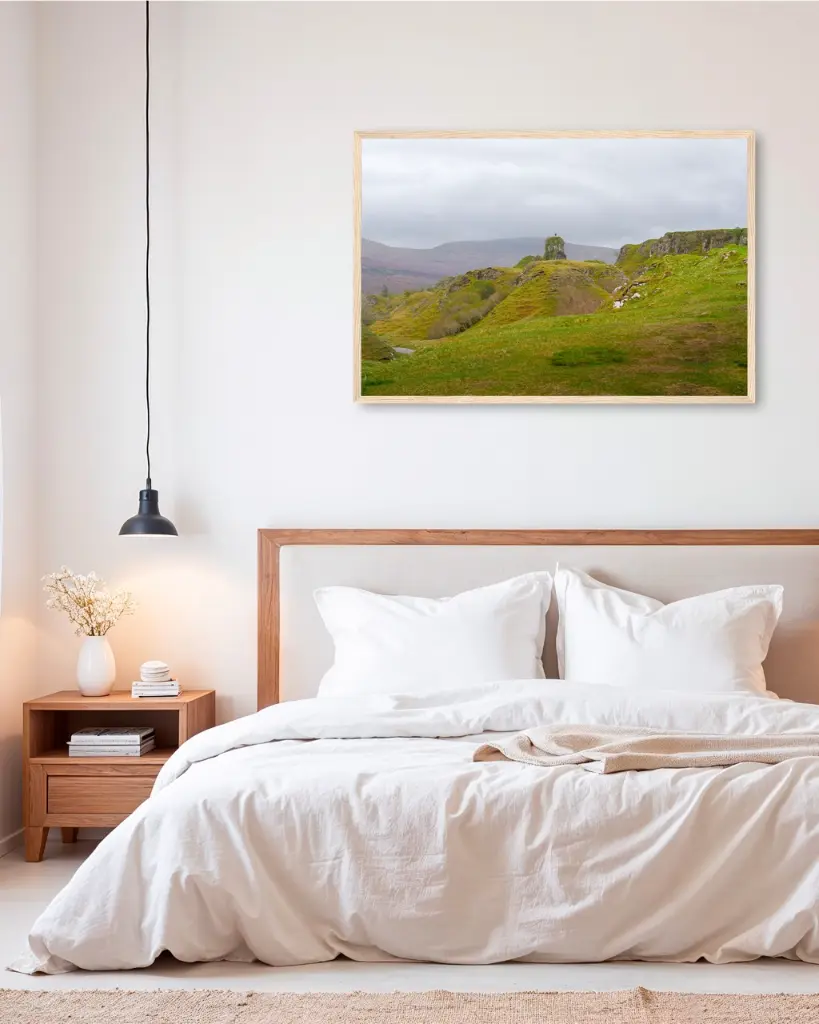 Fairy_glen_montagne_scotland_poster_cadre_4_chambre_scandinave_moderne.webp
