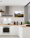 Glencoe_vallee_fleur_jaune_montagne_scotland_aluminium_3_encadre_cuisine_moderne_industriel.webp