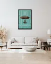 Porte_Libellule_toile_encadre_salon_beige_tissus_moderne.webp