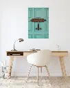 Porte_Libellule_poster_bureau_scandinave_moderne.webp