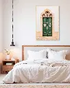Porte_Verte_Estoi_poster_encadre_chambre_scandinave_moderne.webp