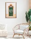 Porte_Verte_Estoi_toile_encadre_salon_osier.webp