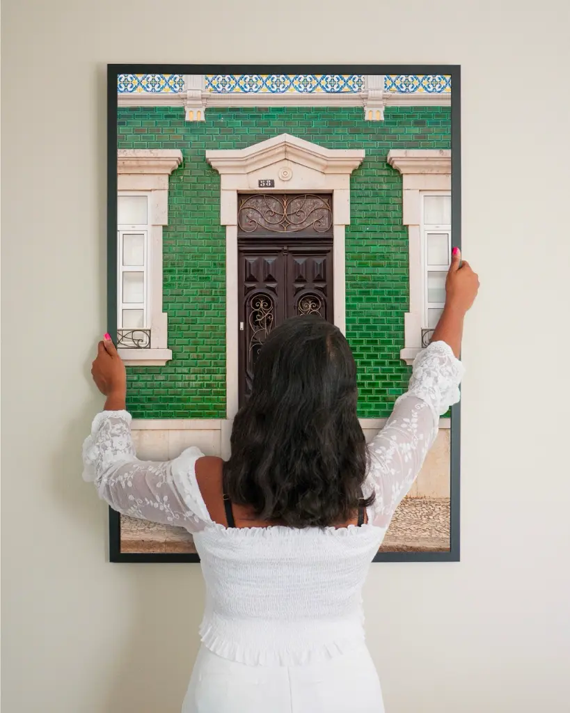 Porte_Verte_Art+Nouveau_poster_encadre_femme_mur.webp