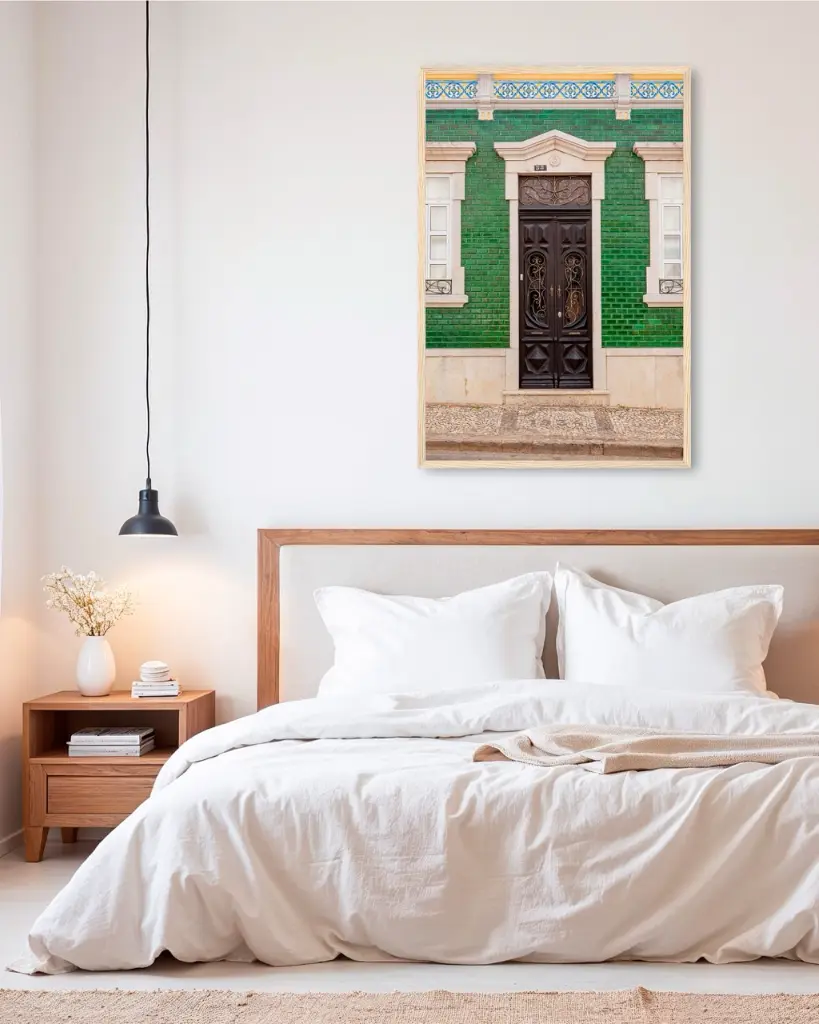 Porte_Verte_Art+Nouveau_poster_encadre_chambre_scandinave_moderne.webp