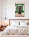 Porte_Verte_Art+Nouveau_poster_encadre_chambre_scandinave_moderne.webp
