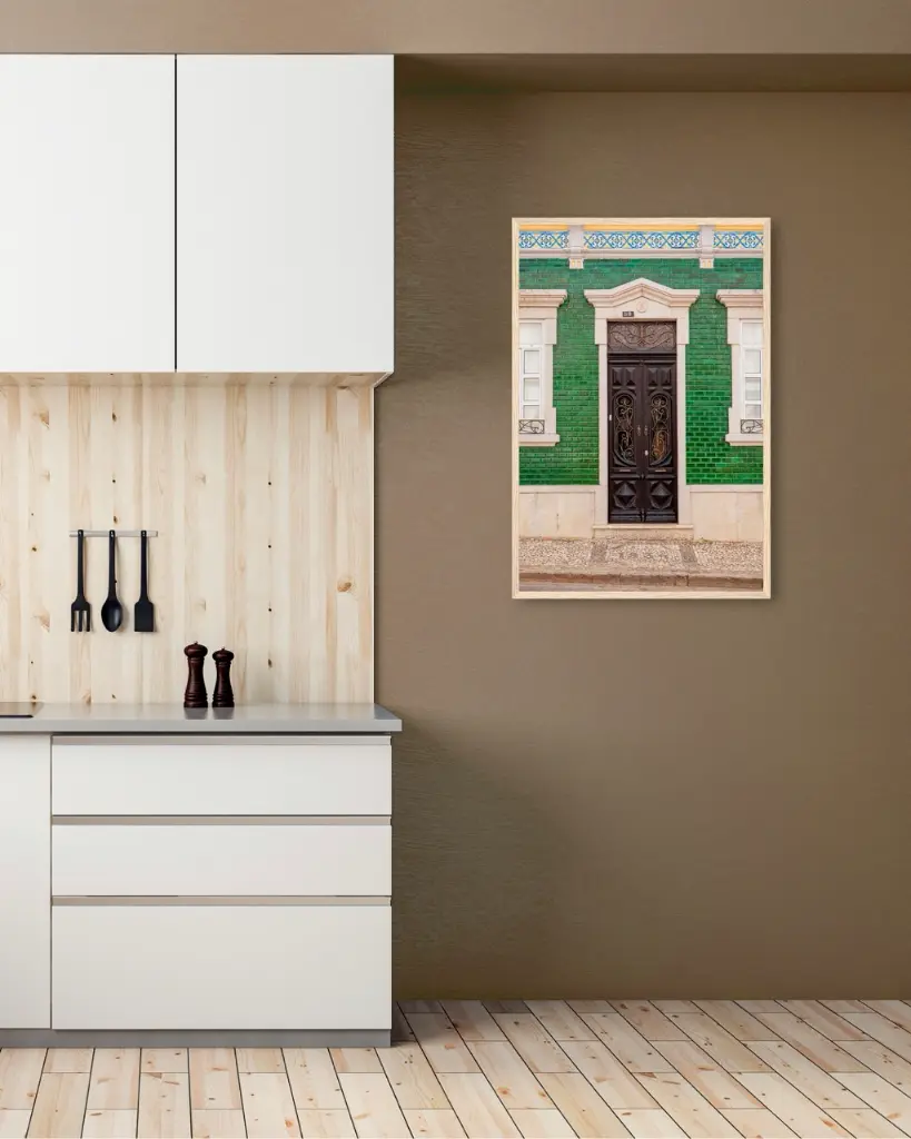 Porte_Verte_Art+Nouveau_poster_encadre_cuisine_moderne.webp