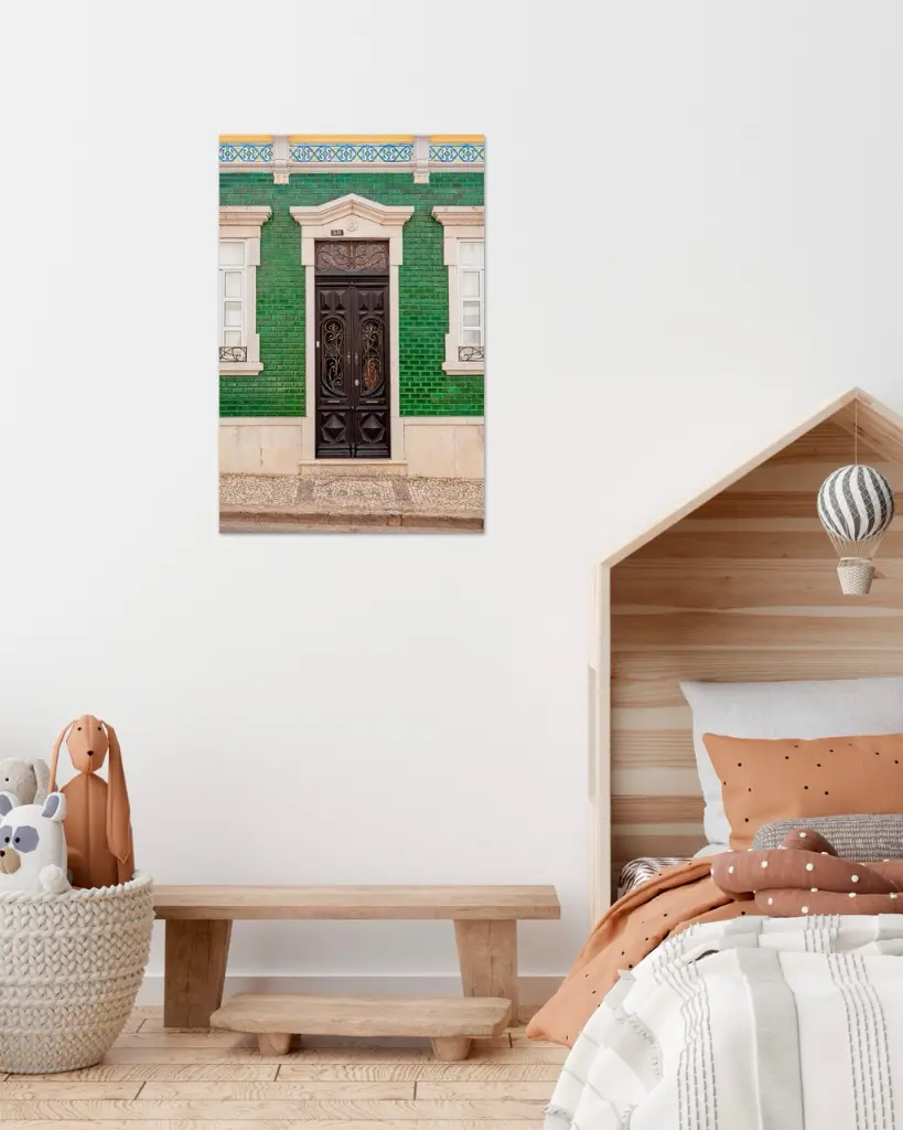 Porte_Verte_Art+Nouveau_poster_chambre_enfant_scandinave_moderne.webp