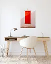 Porte_Rouge_poster_bureau_scandinave_moderne.webp