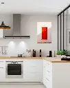 Porte_Rouge_aluminium_encadre_cuisine_moderne_industriel.webp