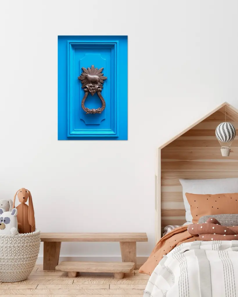 Porte_Bleu_Mouton_poster_chambre_enfant_scandinave_moderne.webp